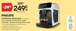 Pulsat PHILIPS Expresso broyeur ep1223/00 offre