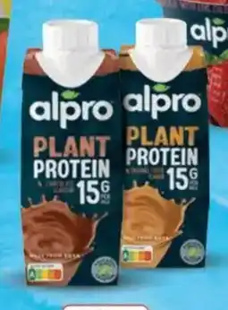 G20 Boisson végétale soja protéiné goût chocolat ou caramel café alpro offre