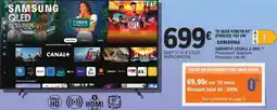E.Leclerc Espace Culturel SAMSUNG Tv qled 65qe1d 65" (pouces) 163 cm offre