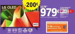 E.Leclerc Espace Culturel LG Tv oled oled55b4 55" (pouces) 139 cm offre