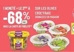 G20 Sur les olives croc'frais offre