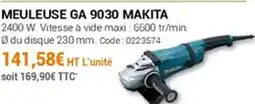 Agrial MAKITA Meuleuse ga 9030 offre