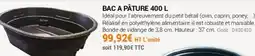 Agrial Bac a pâture offre