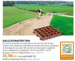 Agrial Dalle ecoraster te40 offre