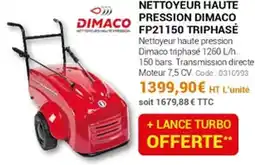 Agrial DIMACO Nettoyeur haute pression dimaco ff21150 triphase offre