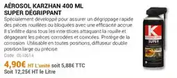 Agrial Aérosol karzhan super dégrippant offre