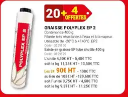 Agrial Graisse polyplex ep 2 offre