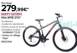 Costco HUFFY EXTENT Vélo MTB 27,5" offre