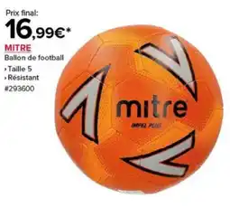 Costco MITRE Ballon de football offre