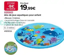 Costco H2OGO! Aire de jeux aquatiques pour enfant offre