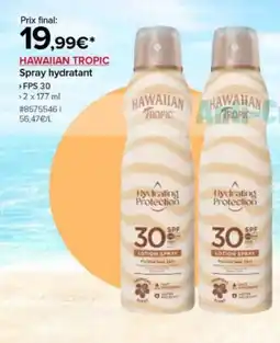 Costco HAWAIIAN TROPIC Spray hydratant offre