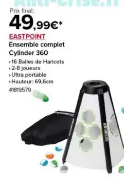 Costco EASTPOINT Ensemble complet Cylinder 360 offre