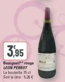 G20 Bourgueil rouge leon perrot offre