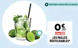 Centrakor Les pailles réutilisables* offre