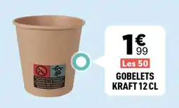 Centrakor Gobelets kraft offre