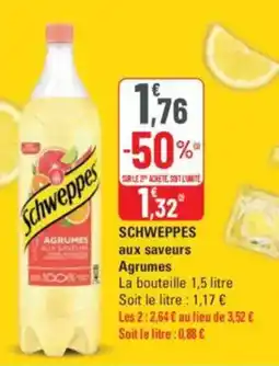 G20 Schweppes agrumes offre