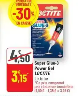 G20 Super glue-3 power gel loctite offre