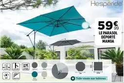 Centrakor Le parasol déporté manoa offre