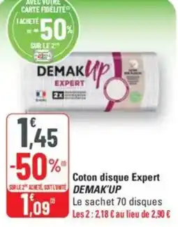 G20 Coton disque expert demakup offre