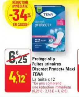 G20 ProtĂšge-slip fuites urinaires discreet protect+ maxi tena offre