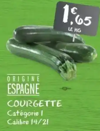 G20 Courgette offre