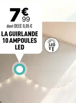 Centrakor La guirlande 10 ampoules led offre