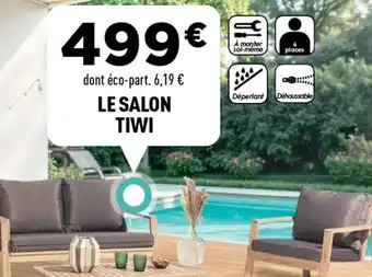 Centrakor Le salon tiwi offre
