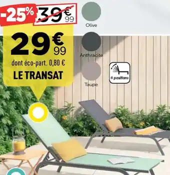 Centrakor Le transat offre
