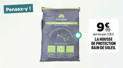 Centrakor La housse de protection bain de soleil offre