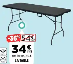 Centrakor La table offre