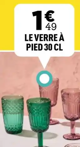 Centrakor Le verre à pied offre