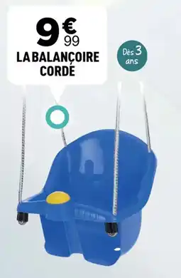 Centrakor La balançoire cordé offre