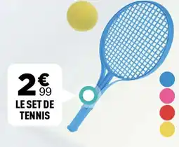 Centrakor Le set de tennis offre