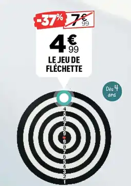 Centrakor Le jeu de fléchette offre