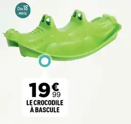 Centrakor Le crocodile à bascule offre