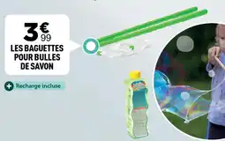 Centrakor Les baguettes pour bulles de savon offre