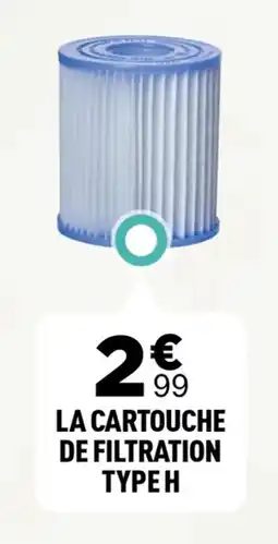 Centrakor INTEX La cartouche de filtration type h offre
