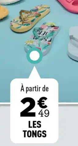 Centrakor Les tongs offre