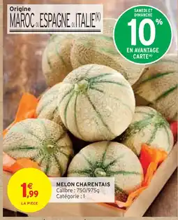 Intermarché Melon charentais offre