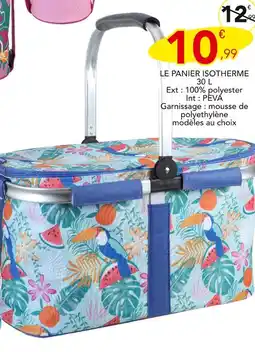 Stokomani Le panier isotherme 30 l offre