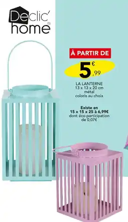 DECLIC' HOME La lanterne