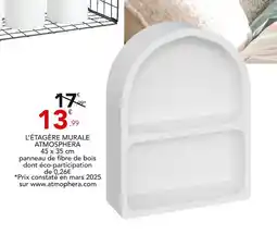 Stokomani ATMOSPHERA L'étagère murale offre