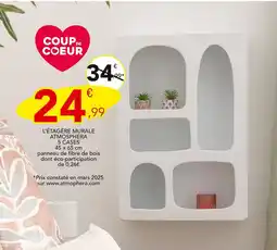 Stokomani ATMOSPHERA L'étagère murale offre