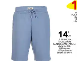Stokomani GENTLEMAN FARMER Le bermuda molleton offre