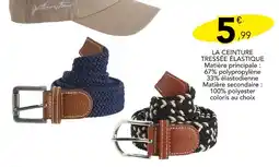 Stokomani STATUS La ceinture tressée élastique offre