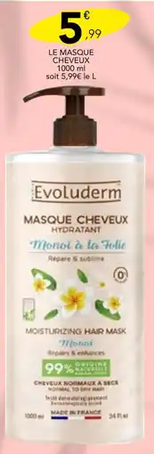 Stokomani EVOLUDERM Le masque cheveux offre