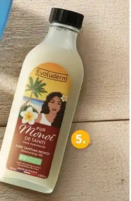 Stokomani EVOLUDERM L’huile hydratante pur monoï de tahiti offre