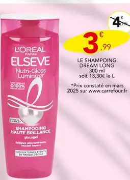 Stokomani L'Oréal Paris Le shampoing dream long offre