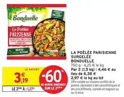 Intermarché La poêlée parisienne surgelée bonduelle offre