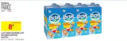 Intermarché Lait demi-écrémé uht de bons matins lactel offre